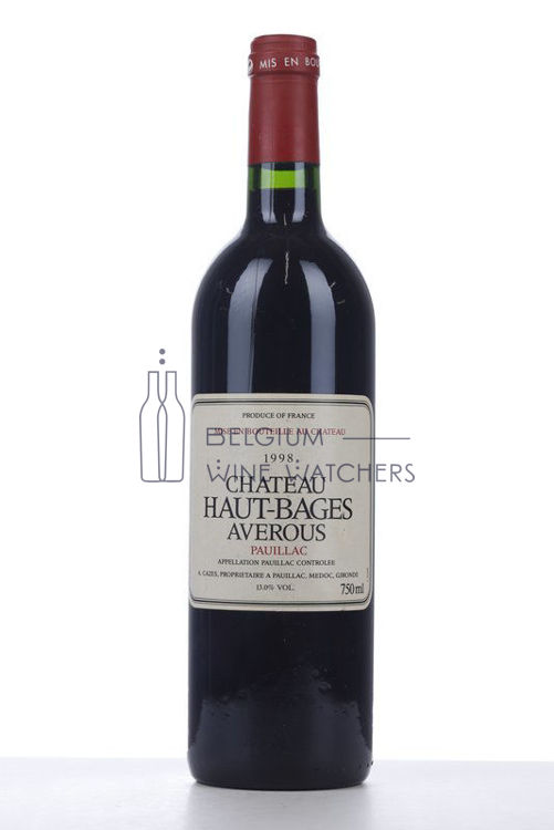 Picture of 1998 HAUT BAGES AVEROUS
